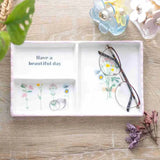 Have A Beautiful Day Floral Mother's Day Trinket Tray - Click Flowers UK | Fresh Flower Bouquet Delivery in Spalding, Lincolnshire