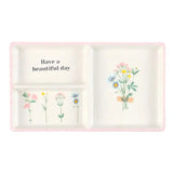 Have A Beautiful Day Floral Mother's Day Trinket Tray - Click Flowers UK | Fresh Flower Bouquet Delivery in Spalding, Lincolnshire