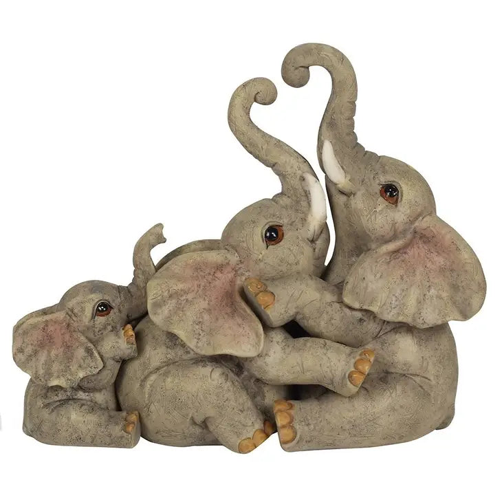 Elephant Family Ornament - Click Flowers UK | Fresh Flower Bouquet Delivery in Spalding, Lincolnshire