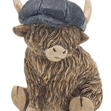 Highland Cow with Flat Cap - Click Flowers UK | Fresh Flower Bouquet Delivery in Spalding, Lincolnshire