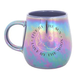 Live By the Sun, Love By the Moon Iridescent Mug - Click Flowers UK | Fresh Flower Bouquet Delivery in Spalding, Lincolnshire