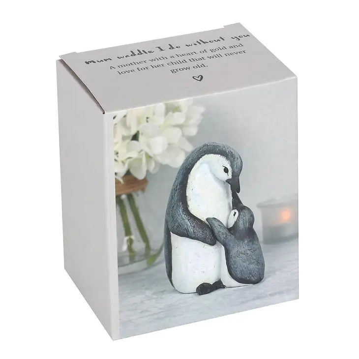Mum Waddle I Do Without You Penguin Ornament - Click Flowers UK | Fresh Flower Bouquet Delivery in Spalding, Lincolnshire