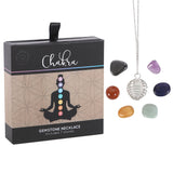 Chakra Gemstone Crystal Healing Necklace Kit - Click Flowers UK | Fresh Flower Bouquet Delivery in Spalding, Lincolnshire