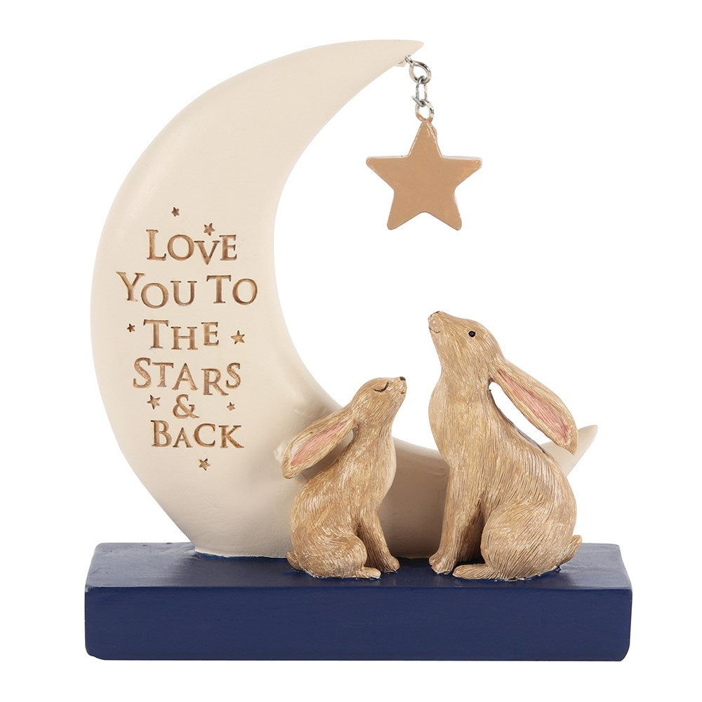 Love You To the Stars and Back Resin Decorative Sign - Click Flowers UK | Fresh Flower Bouquet Delivery in Spalding, Lincolnshire