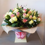 Mixed Rose Bouquet - Pastel Theme - Click Flowers UK | Fresh Flower Bouquet Delivery in Spalding, Lincolnshire