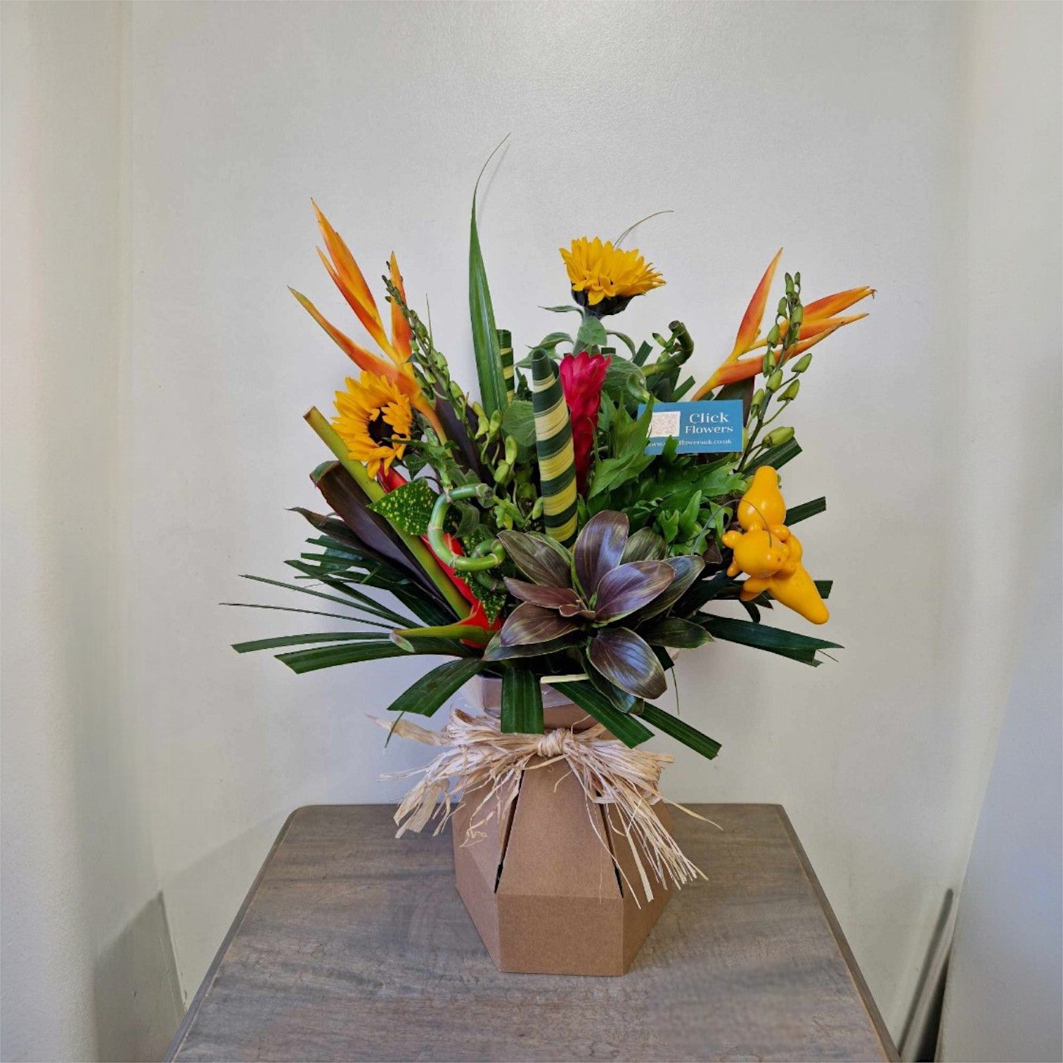 Tropics - Click Flowers UK | Fresh Flower Bouquet Delivery in Spalding, Lincolnshire