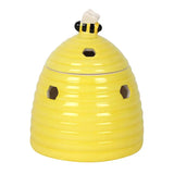 Yellow Beehive Oil Burner and Wax Warmer