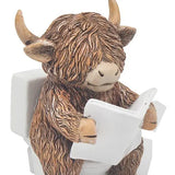 Highland Cow Loo Time - Click Flowers UK | Fresh Flower Bouquet Delivery in Spalding, Lincolnshire