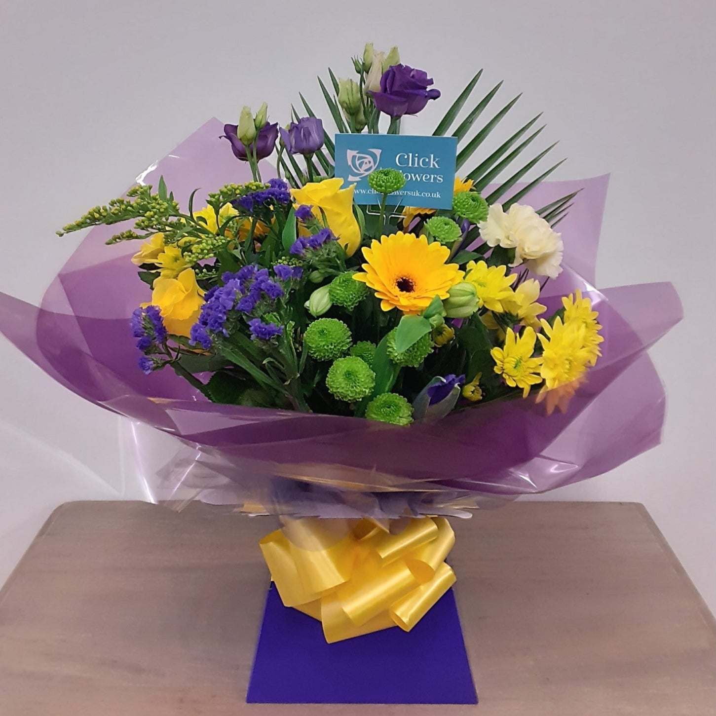 Highlight Yellow Selection Bouquet - Click Flowers UK | Fresh Flower Bouquet Delivery in Spalding, Lincolnshire