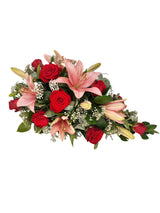 Lily & Rose Single Ended Spray - Click Flowers UK | Fresh Flower Bouquet Delivery in Spalding, Lincolnshire