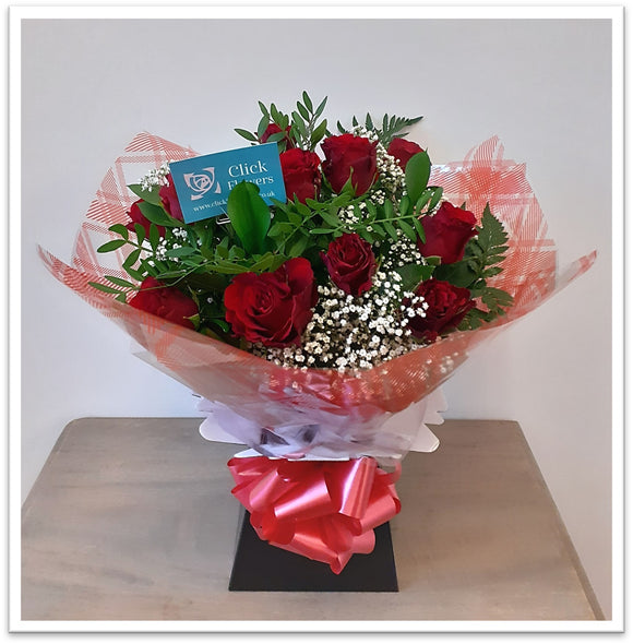 International Ladies Day Premium Red Rose Bouquet